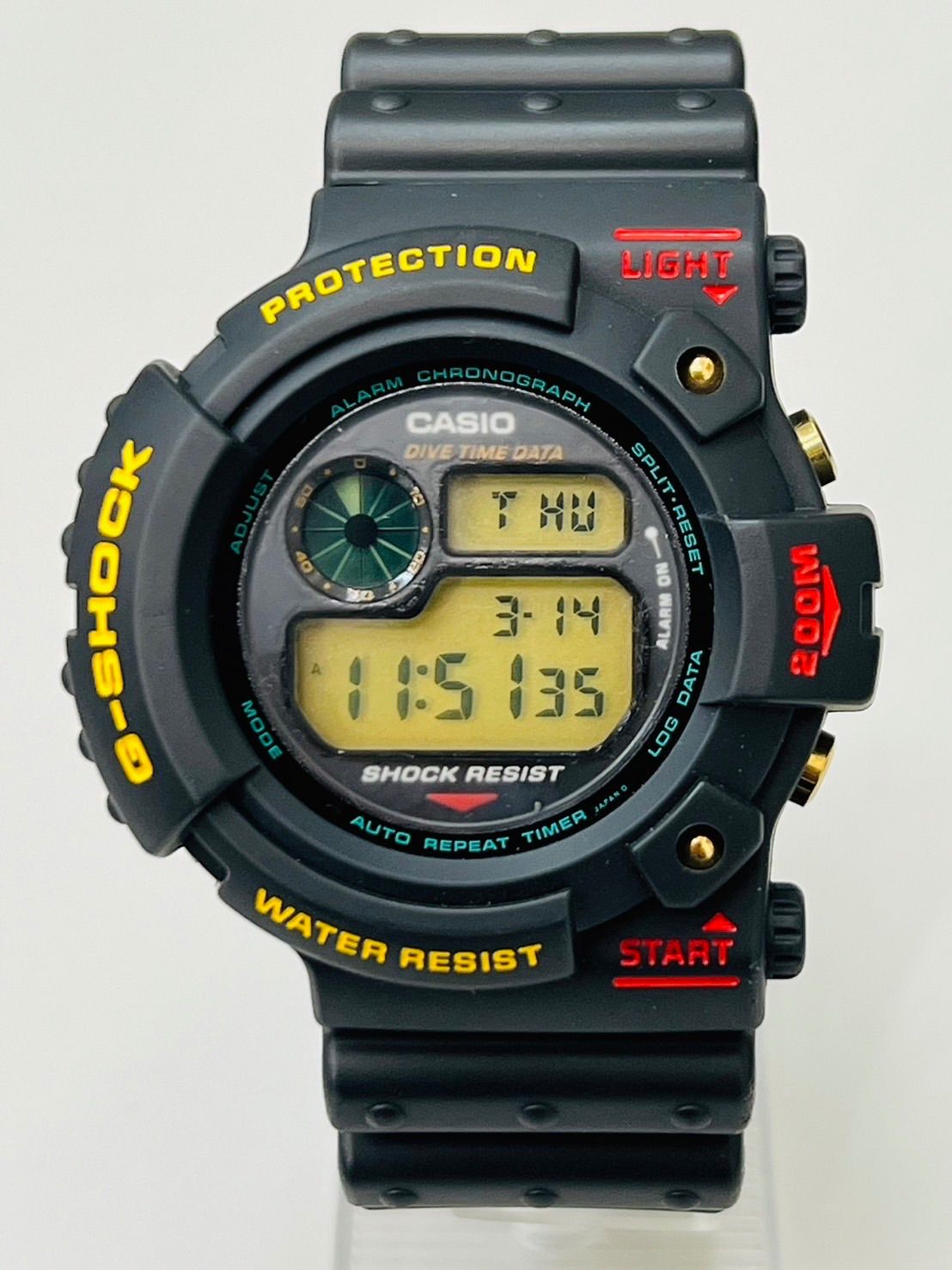 G-SHOCK FROGMAN フロッグマン DW-6300 ベゼルベルト交換済 メーカーに