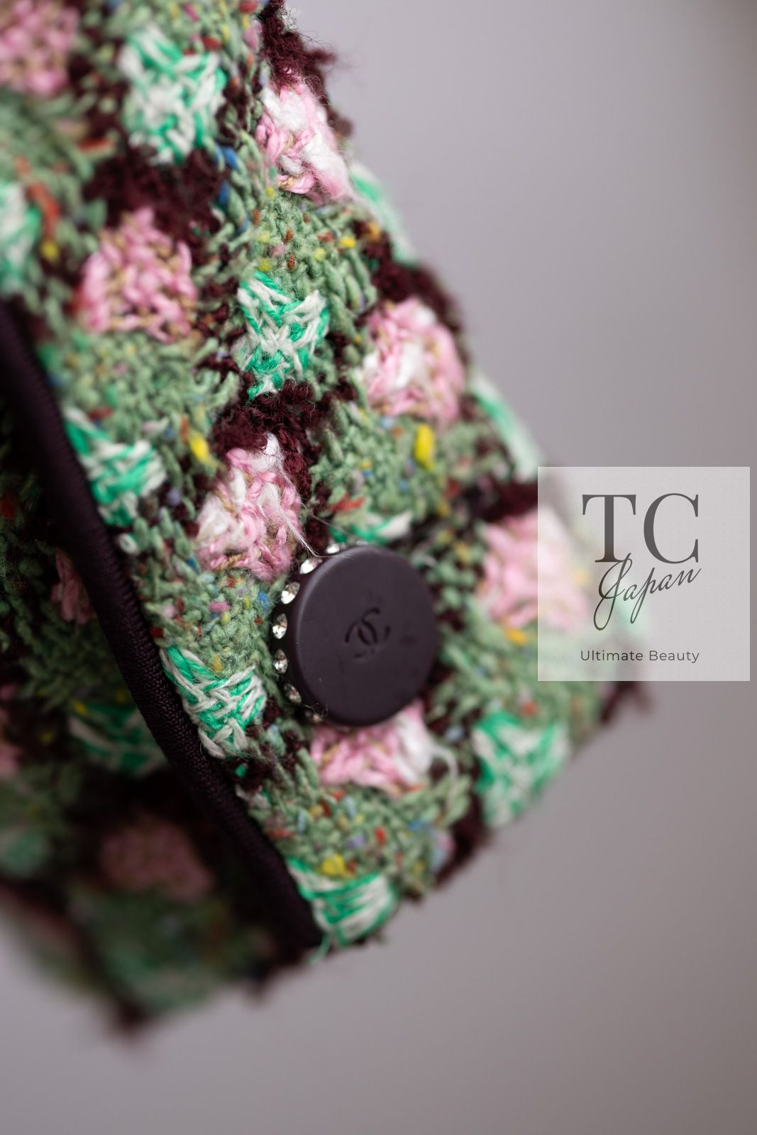 シャネル　CHANEL ジャケット　グリーンツイード 中古・古着通販】CHANEL (シャネル) ツイードジャケット グリーン