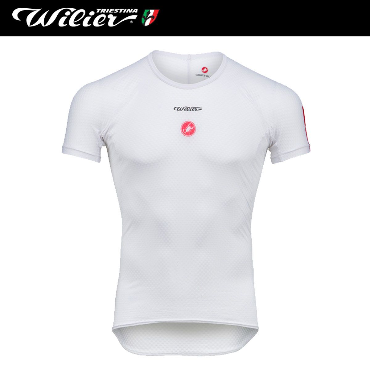 WILIER CASTELLI ウィリエール カステリ コラボ ニュー コア メッシュ WL270 半袖ベースレイヤー