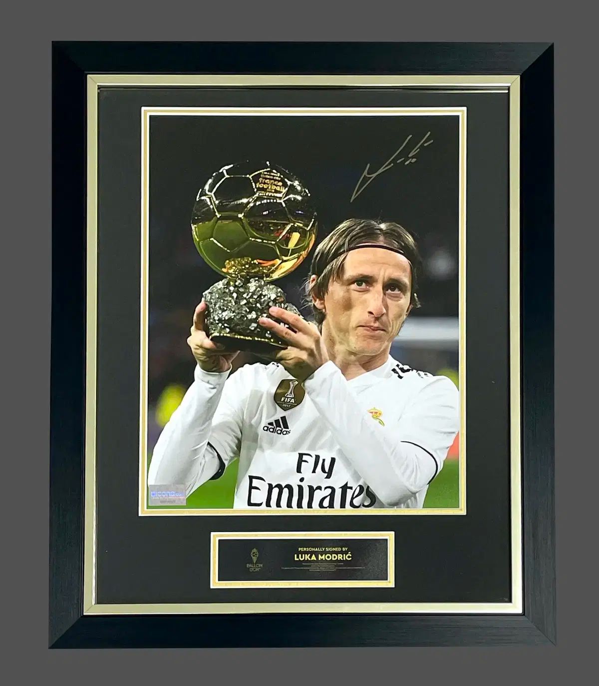 ロナウド直筆サイン入り選手支給レアルマドリード16/17ホーム