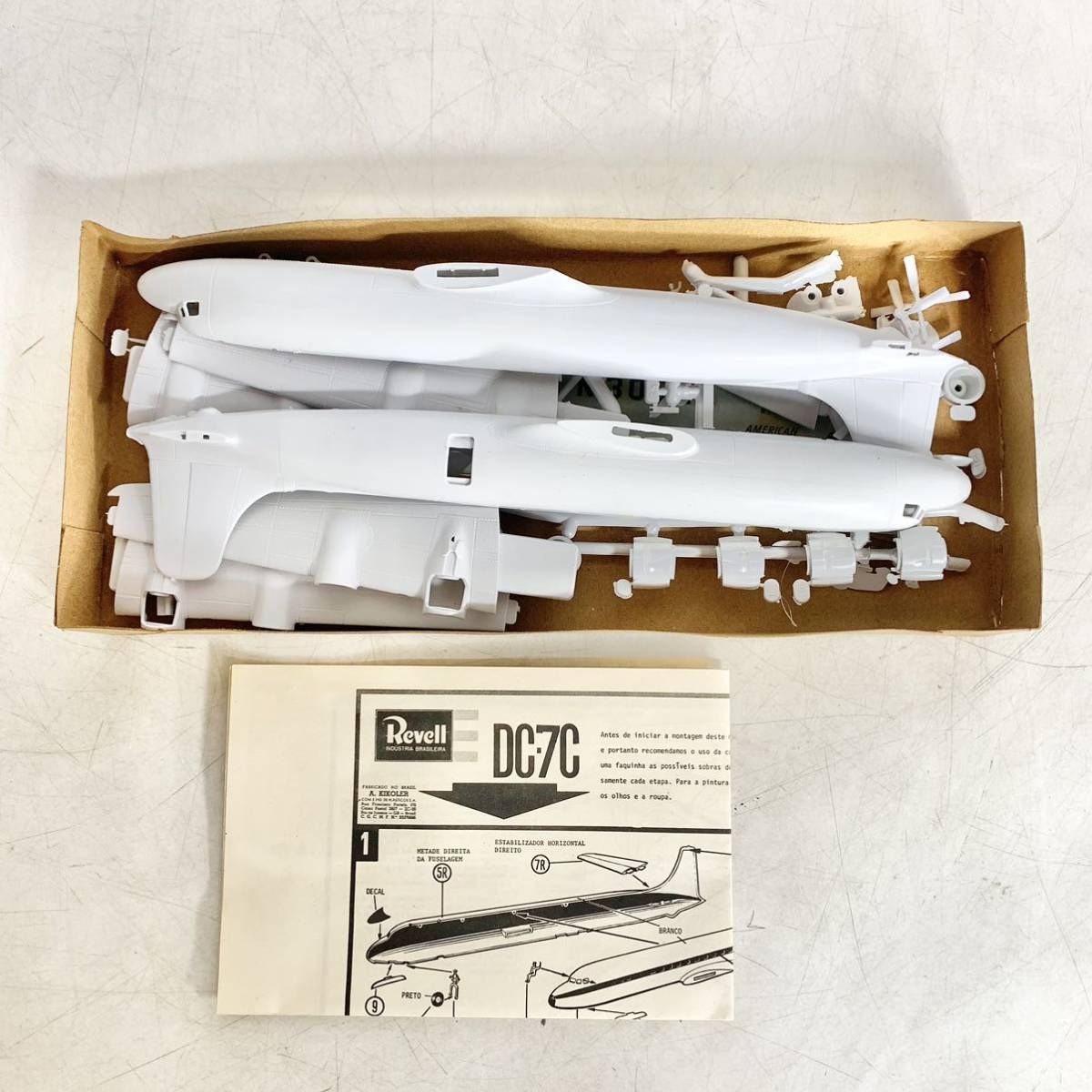 REVELL/レベル　707 ASTROJET　その他 Lufthansa Intercontinental Jet 707, Revell H-243 (1961)