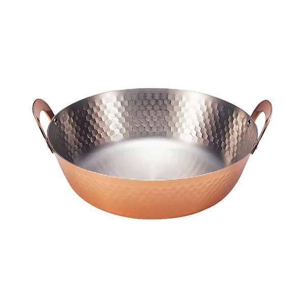 新光金属 鎚目入れ天ぷら鍋24cm S-1011