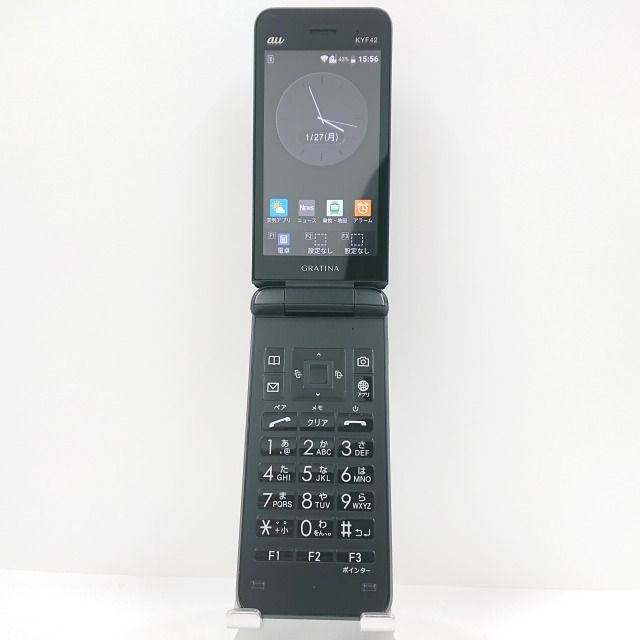 au - GRATINA KYF42 ブラック 新品未使用 GRATINA KYF42 au ブラック 送料無料 本体 c09687 - メルカリ