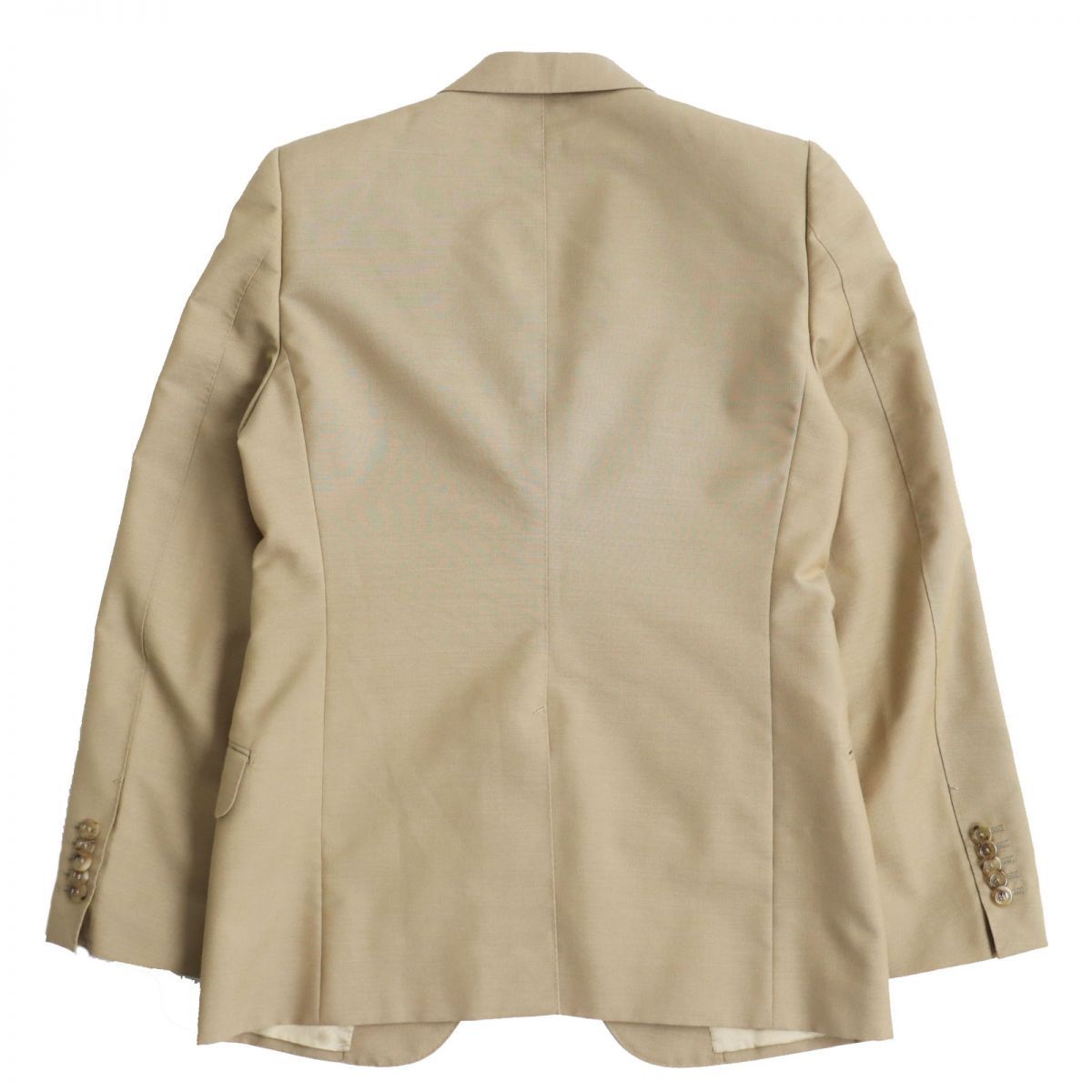 極美品○GUCCI グッチ 613967 モヘア混 ピークドラペル シングル