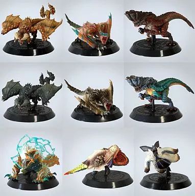 トレーディングフィギュア 全9種セット カプコンフィギュアビルダー モデル モンスターハンターVol.2