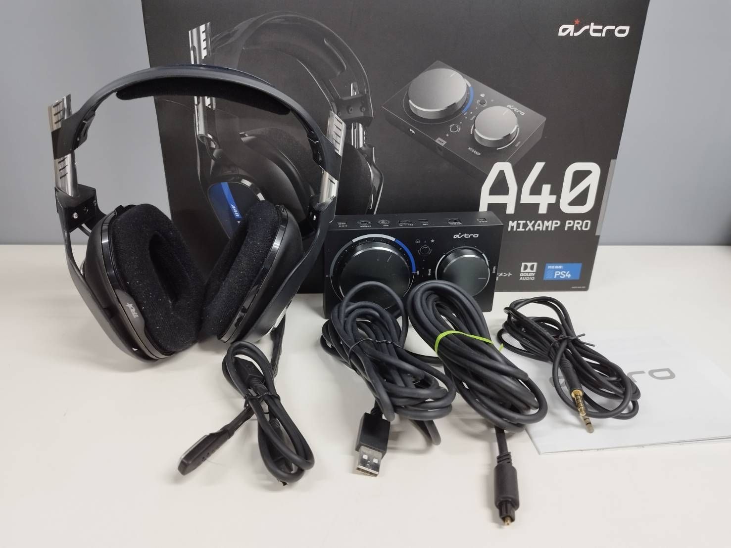 ASTRO A40 + MIXAMP PRO/A40TR-MAP-002/ゲーミングヘッドセット