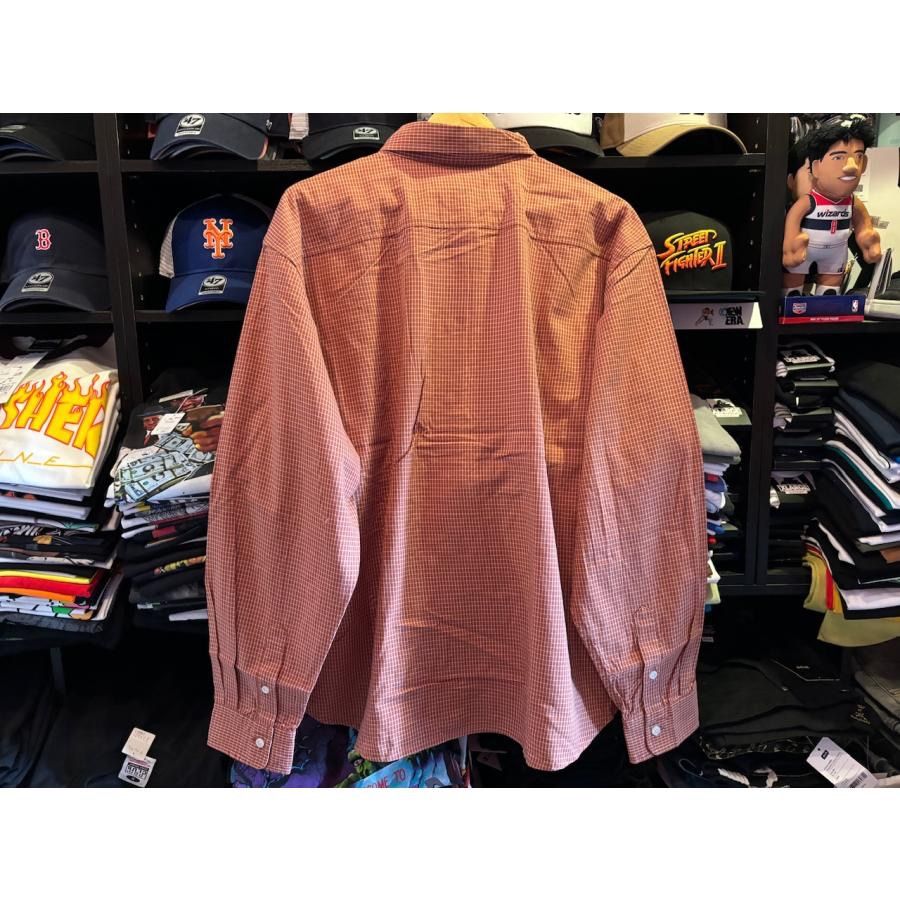 XLARGE GINGHAM CHECK L/S SHIRT BROWN Lサイズ - メルカリ