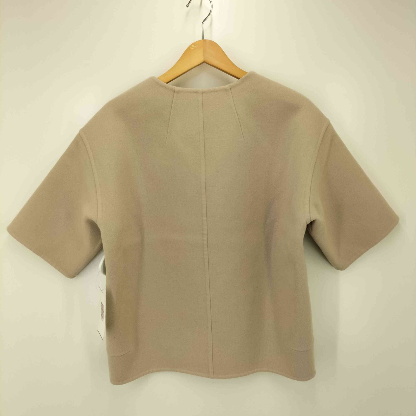 MADISON BLUE マディソンブルー 16AW Vネックウールトップス MB164-5015 ベージュ 01(S) IT2L11SY9TU1 マディソンブルー MADISONBLUE 16AW Vネックウールトップス