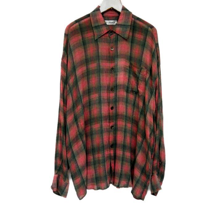 OUR LEGACY アワーレガシー 23SS BORROWED SHIRT チェックシャツ
