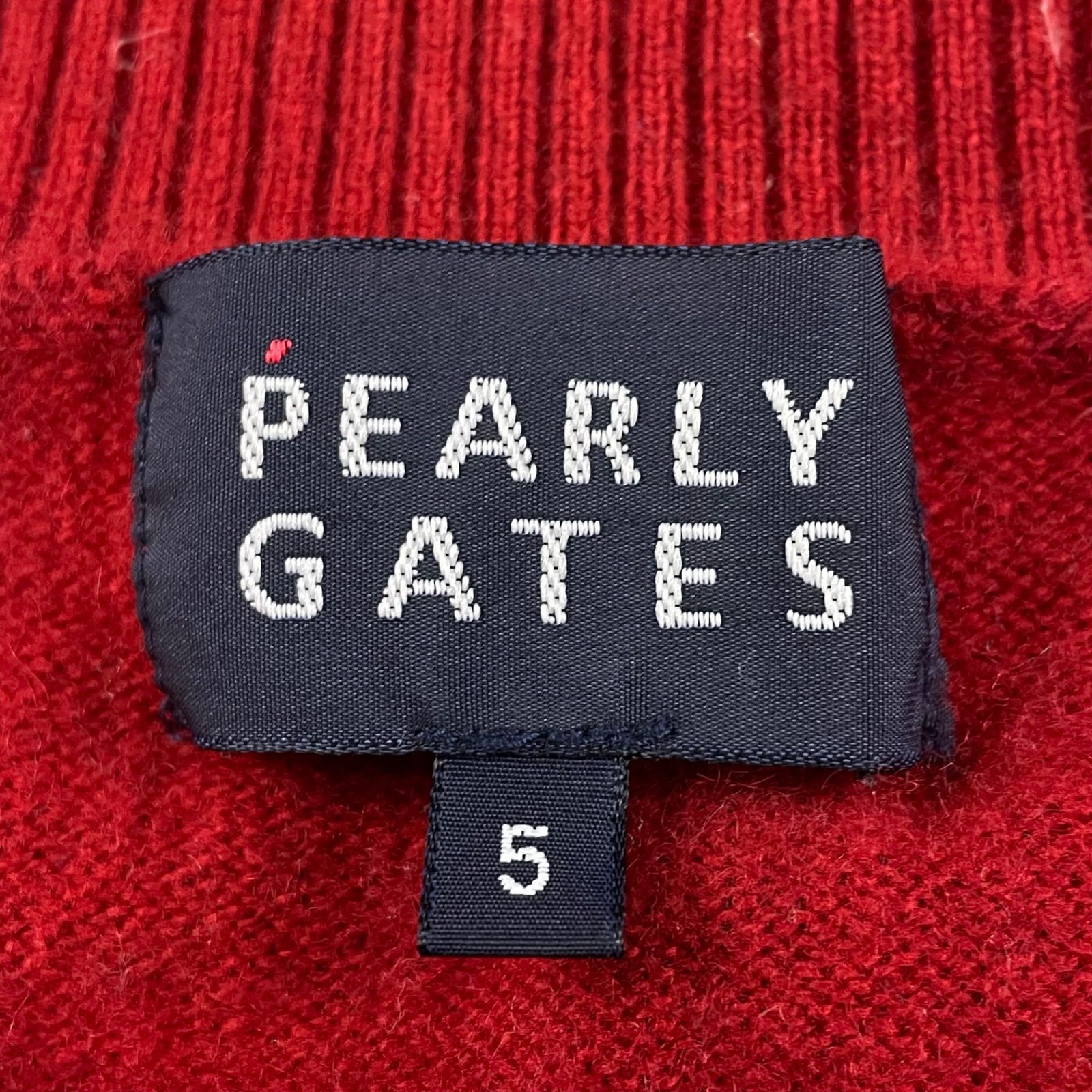 PEARLY GATES PGM4G パーリーゲイツ ゴルフウェア 長袖 カシミヤ