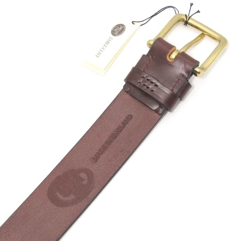 未使用 JABEZ CLIFF ジャベツクリフ ベルト STIRRUP LEATHER BELT  