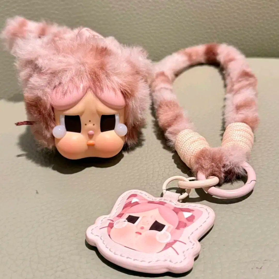 クライベイビー パンサーキャット ピンク猫 キーホルダー ストラップ セット