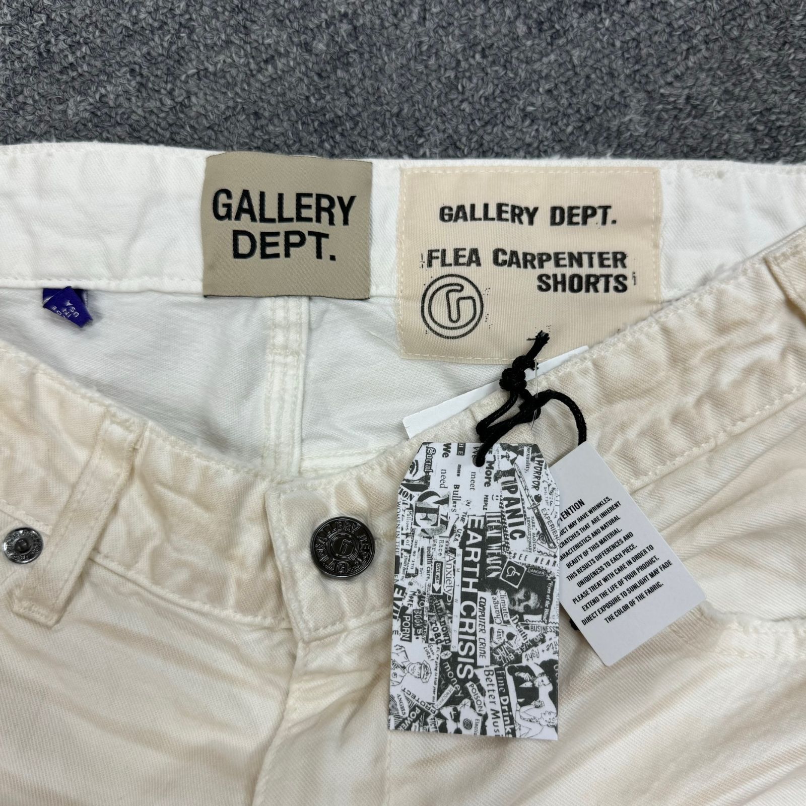 定価104500円 新品 GALLERY DEPT. FLEA CARPENTER PAINT SHORTS