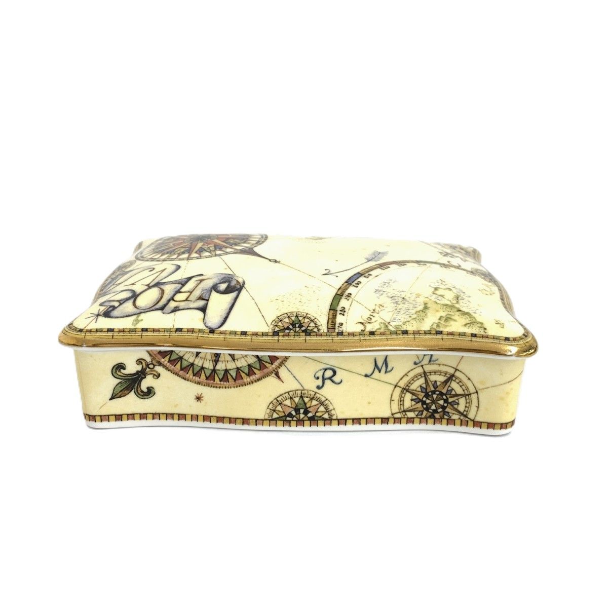 Wedgwood ウェッジウッド トランプ ケース付 アトラス 小物入れ ベージュ 240001161991