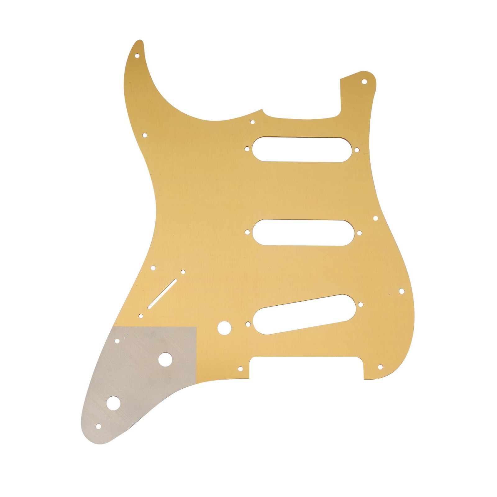 Fender製 ストラトキャスター ゴールドアノダイズド ピックガード Stratストラトエレキギター用、ゴールドアノダイズド Standard