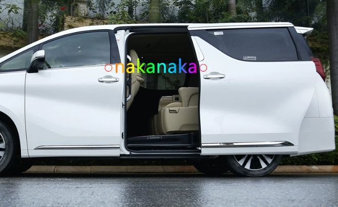 アルファード H30系 用 ボディモール サイドモール ドア 防護 ストライプ ドアエッジ保護