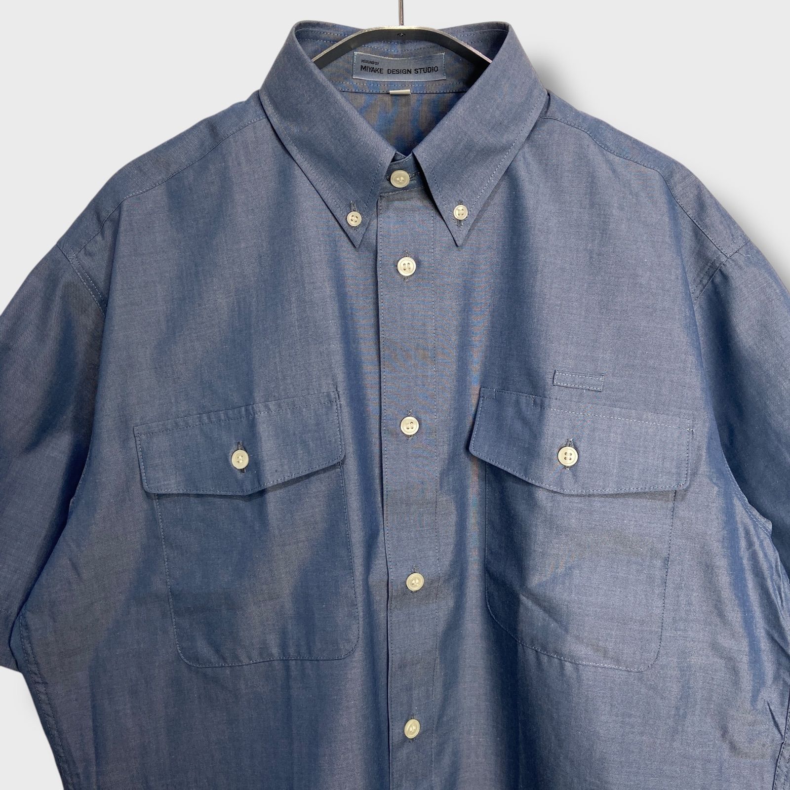 MIYAKE DESIGN STUDIO☆イッセイミヤケ☆半袖シャツ☆NTT☆XL相当