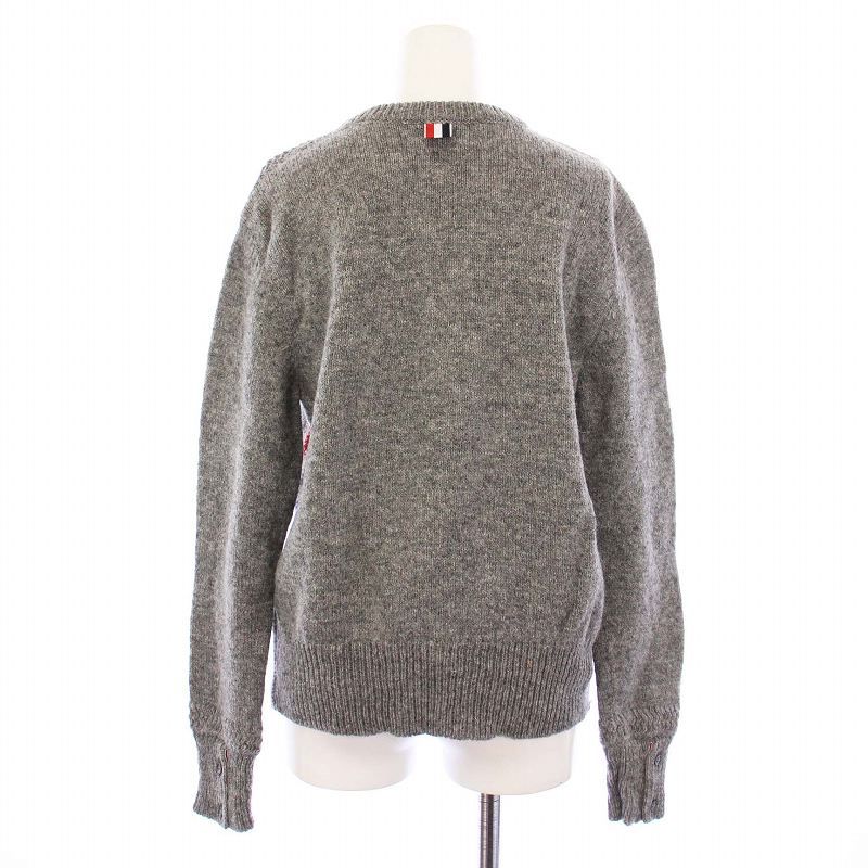 トムブラウン THOM BROWNE ニット セーター 長袖 トリコロール