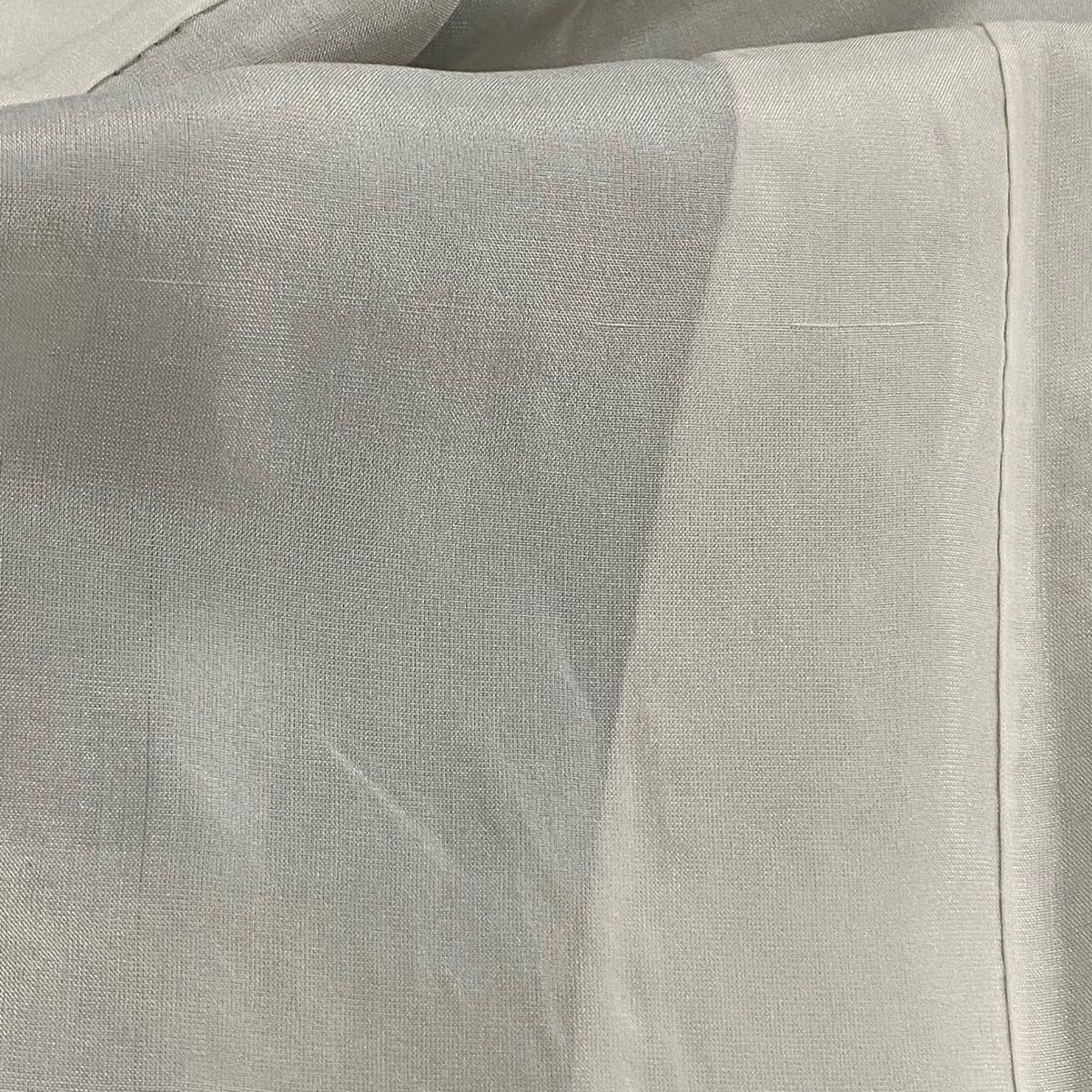 正絹上質小紋　辻ヶ花　⑨ 草木染め小紋⑤ 袖丈、裄丈お直し代込み 小紋 身丈162.5cm 裄丈65.5cm M 袷 辻が花柄 刺繍 灰緑 正絹 秀