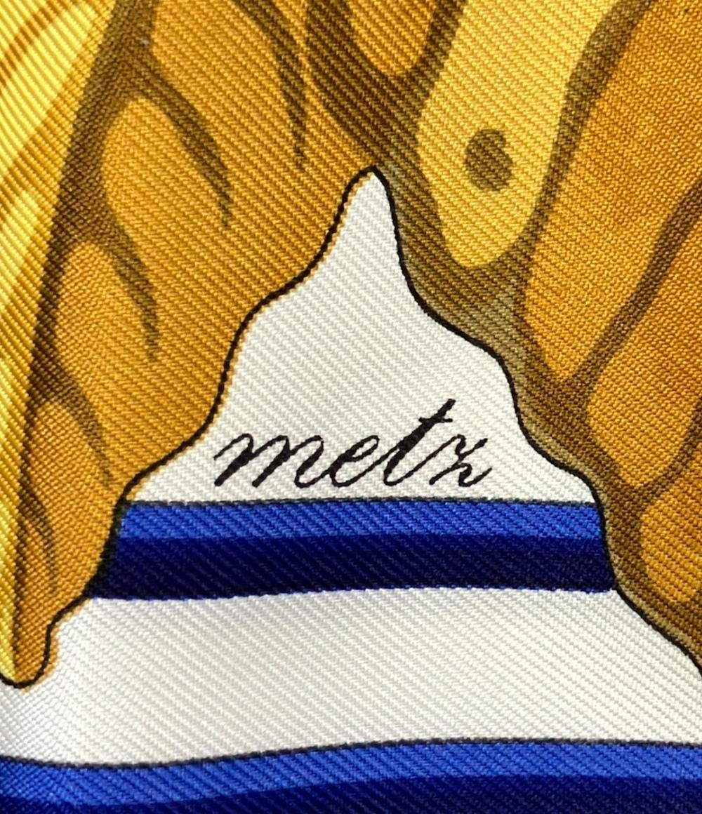 エルメス スカーフ カレ90 シルク100% Les Perroquets