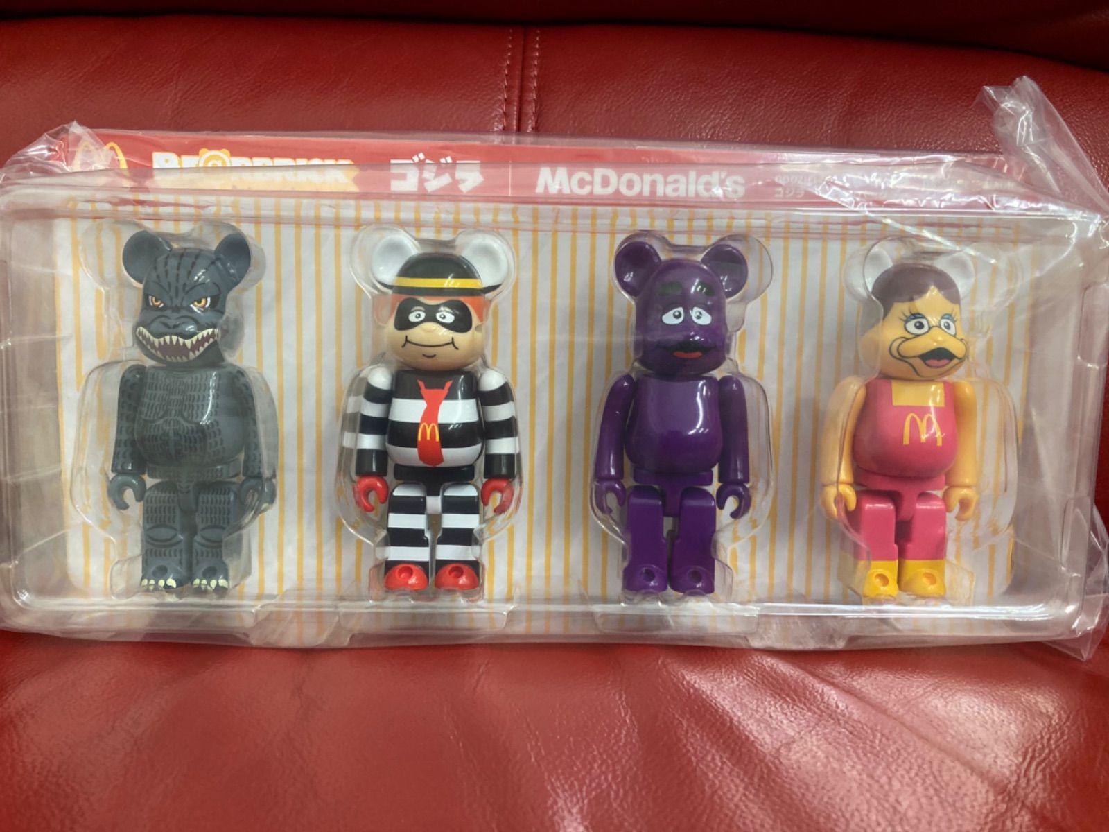 新品未開封】ゴジラVSマクドナルド BE@BRICK ベアブリック