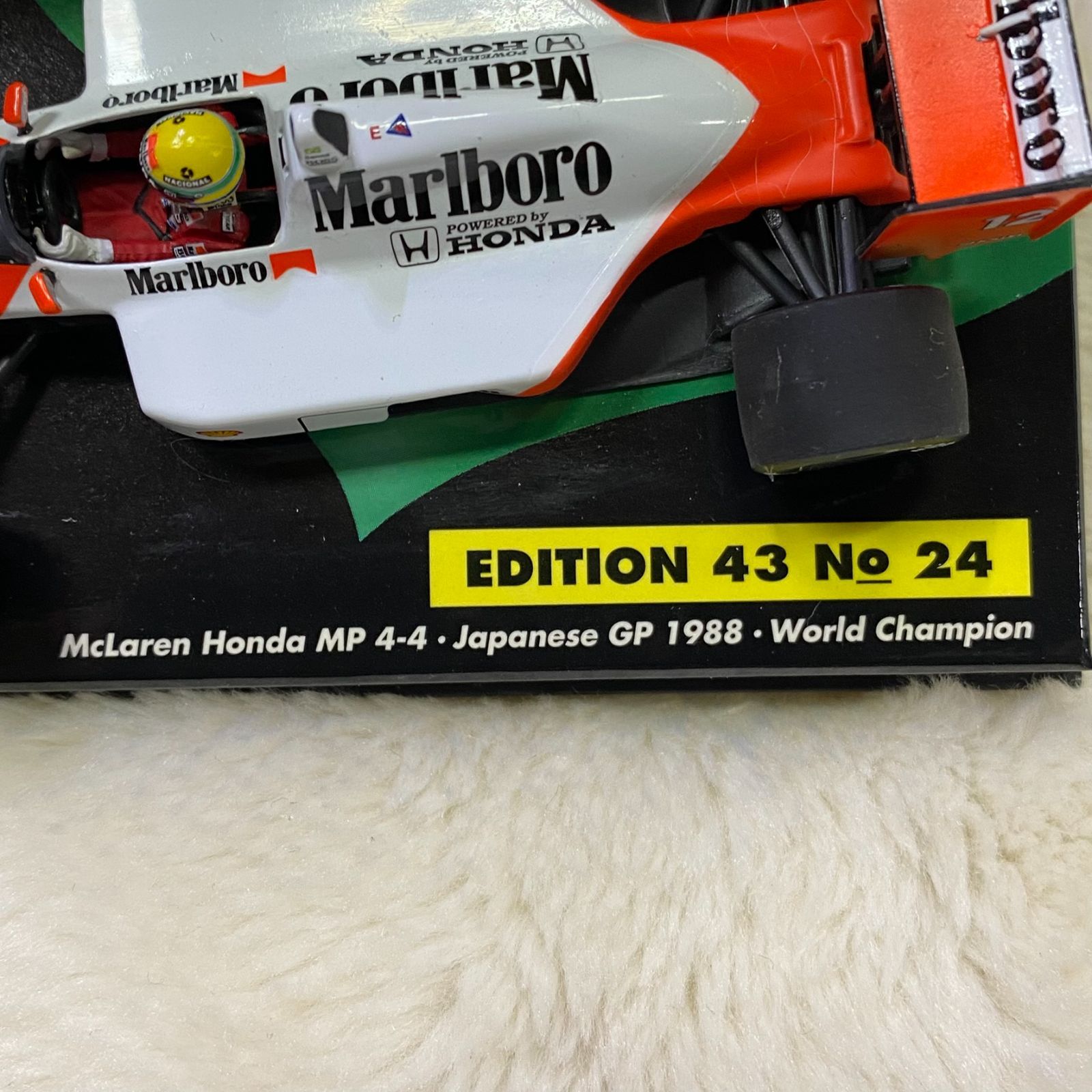 1/43 ミニチャンプス マクラーレン 1988 ミニチャンプス 1/43 マクラーレン ホンダ F1 MP4/4 1988 #12