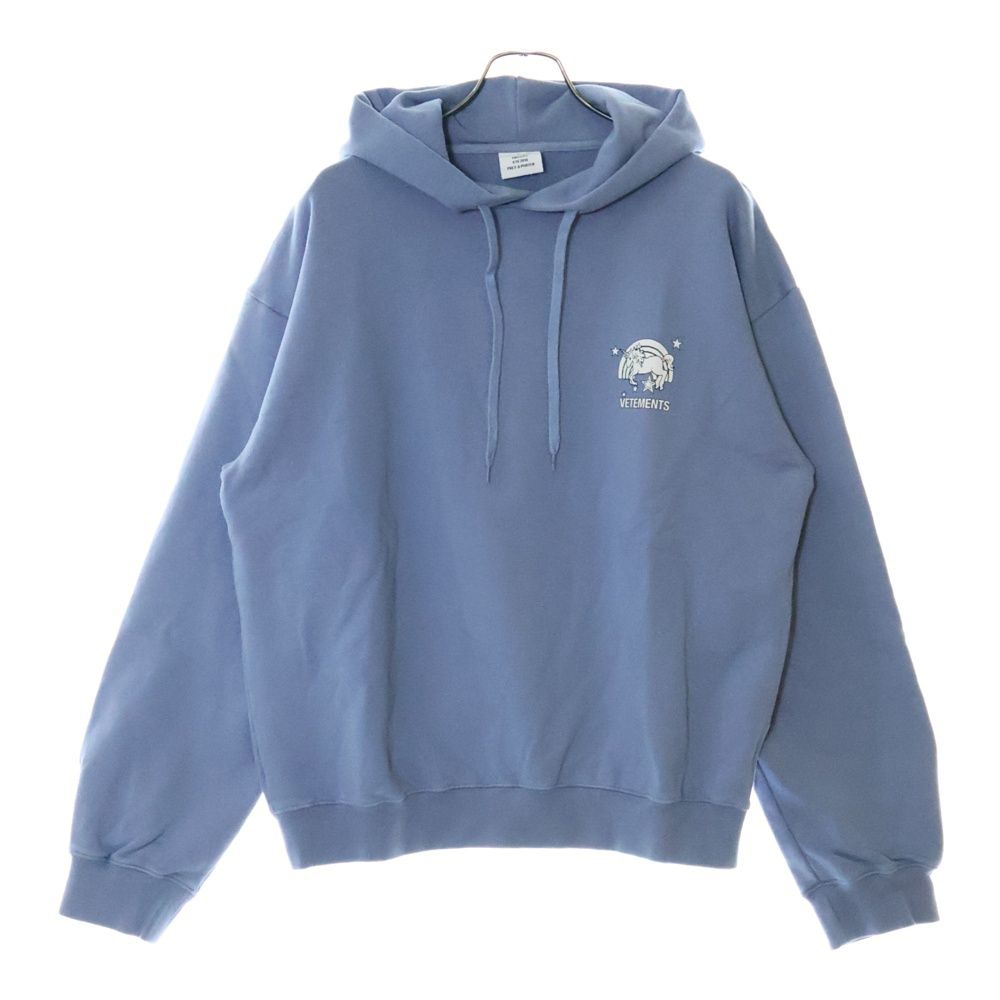 VETEMENTS (ヴェトモン) 18SS UNICORN PRINTE OVERSIZED HOODIE 