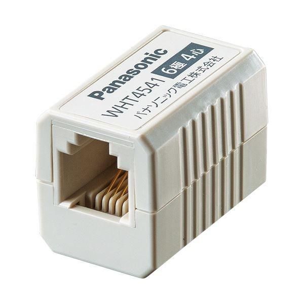 （まとめ）パナソニック モジュラコネクタ 6極4心ミルキー WHT4541P 1個〔×10セット〕
