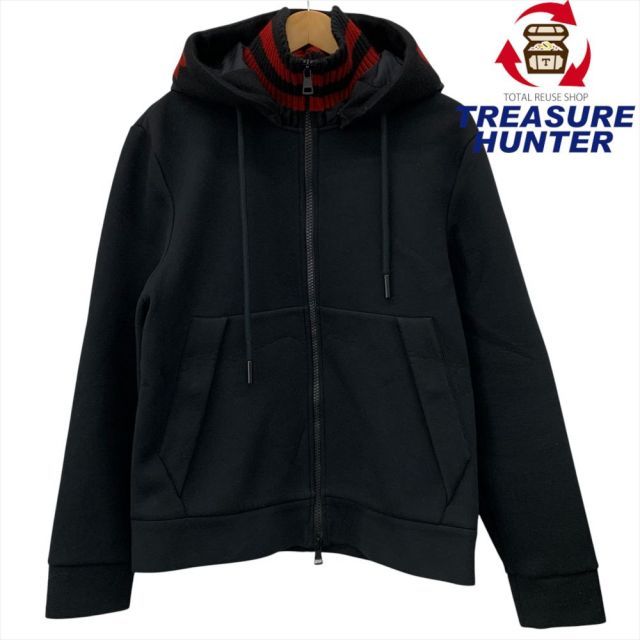 MONCLER MAGLIA CARDIGAN サイズL ブラック パーカー