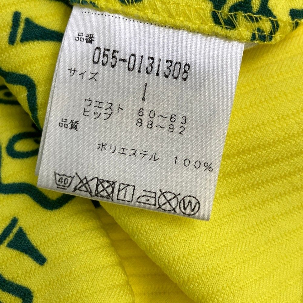 サイズ：1 PEARLY GATES パーリーゲイツ 055-0131308 パンツ  イエロー系 [240101489630] ゴルフウェア レディース ストスト サイズ：1 PEARLY GATES パーリーゲイツ 055-0131308 パンツ