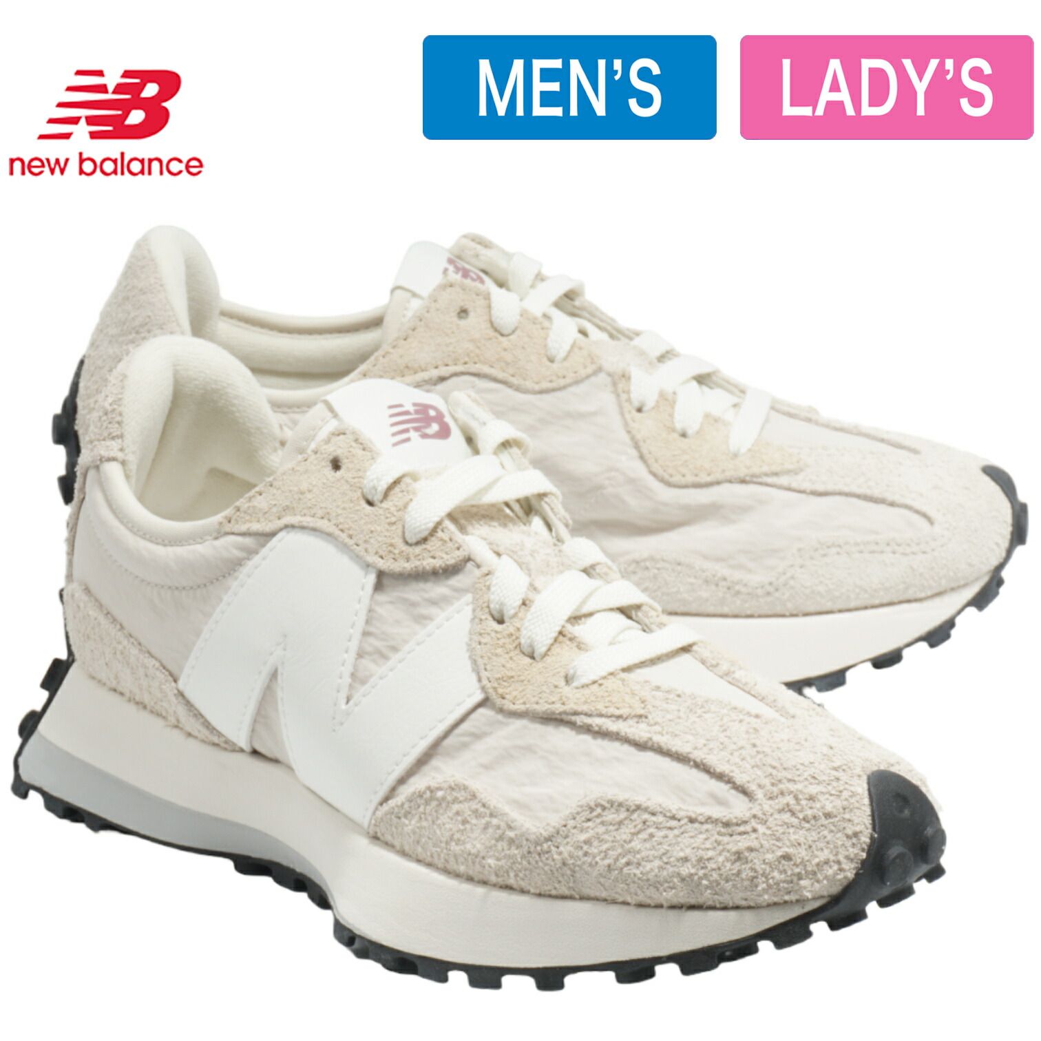 全商品返品可 New Balance ニューバランス 327V1 MS327CQ TURTLEDOVE タートルドーブ ホワイト ベージュ メンズ レディースサイズあり スニーカー US9.5 27.5