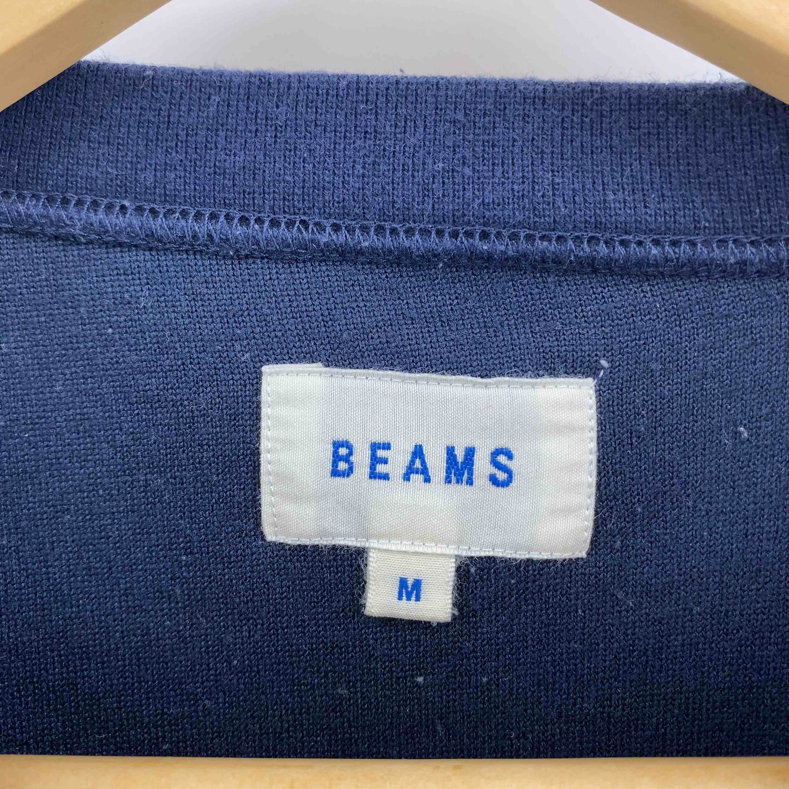 BEAMS ビームス メンズ スウェット ボアプルオーバー ネイビー