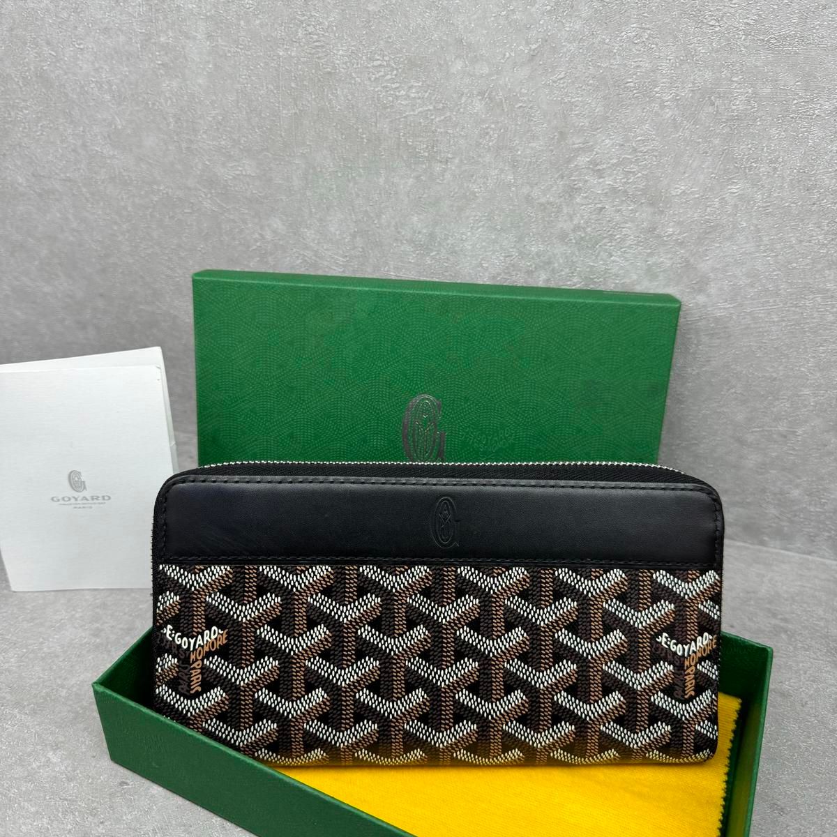 【雷市場（ポンジャン）商品韓国直送】新品 Goyard(ゴヤール) マティニョン GM ファスナー 長財布