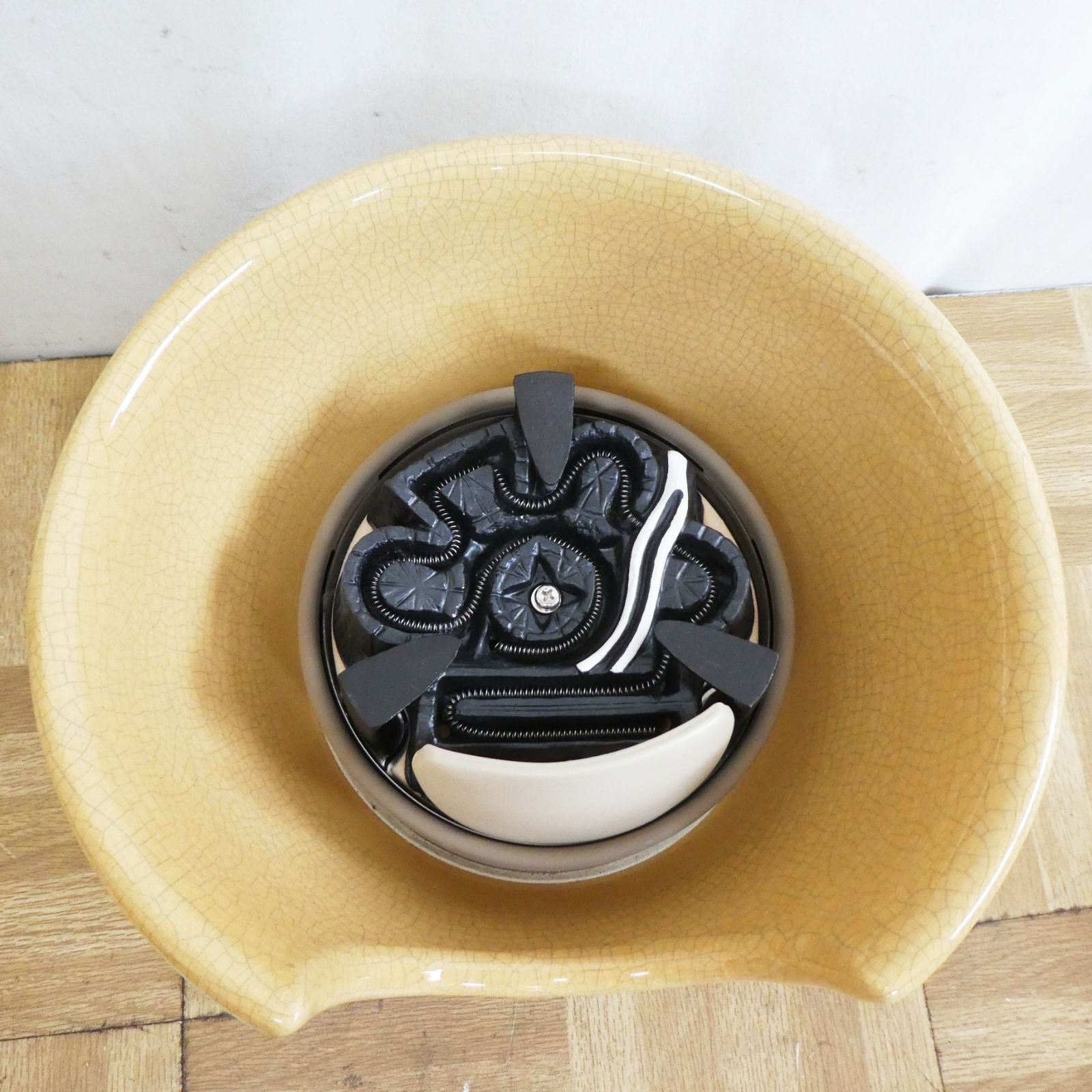 R271【未使用】創巧 野々田式 風炉型電熱器 さつま枇杷色 茶道具