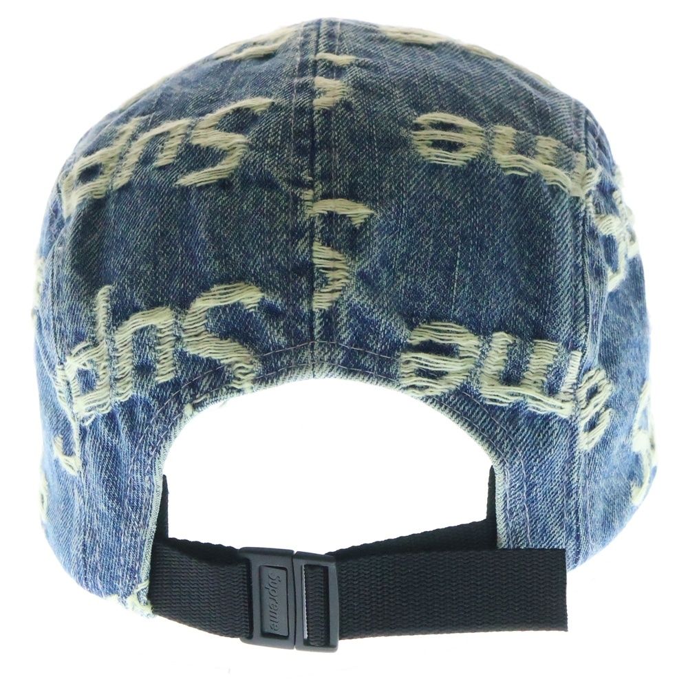 Supreme シュプリーム Sロゴ デニム キャップ 帽子 ブルーインディゴ Supreme シュプリーム Sロゴ デニム キャップ 帽子 ブルー