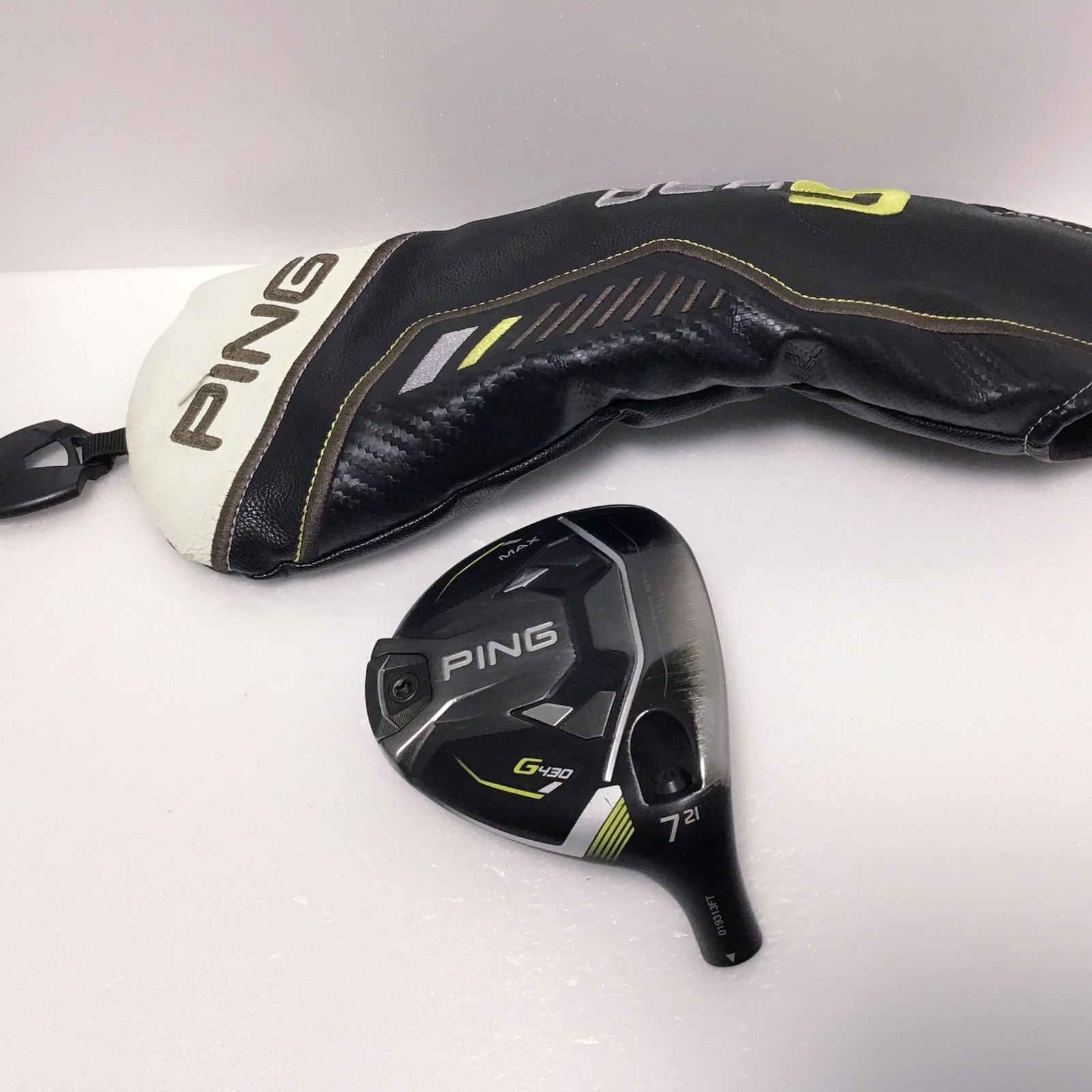 PING -  G430max  7w  21°   PING  ピン　ヘッドとカバーのみ PING G430 MAX 7W 21° Fairway Wood Head only with Head Cover