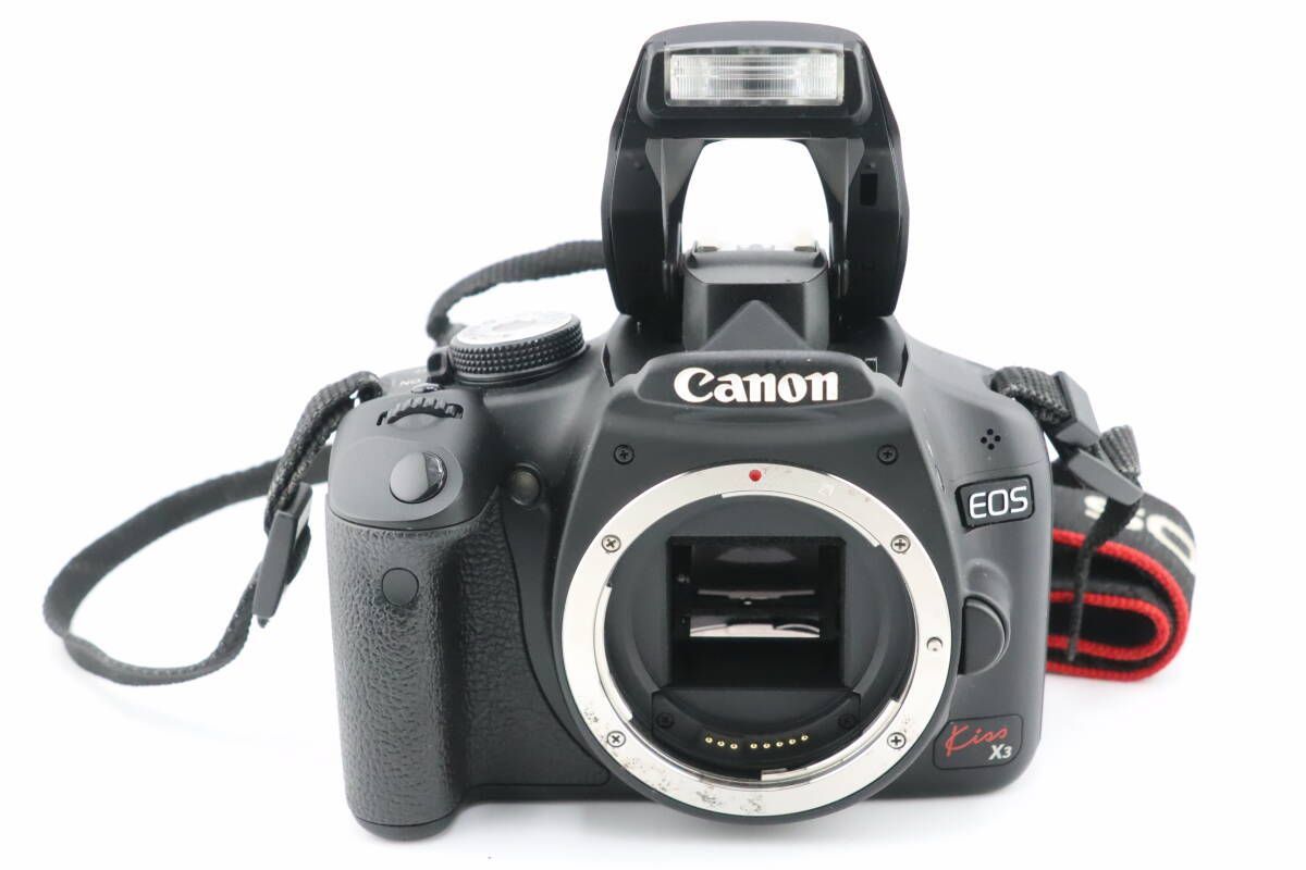 ☆良品☆ショット数3401回☆キヤノン CANON EOS Kiss X3 ＋ EF-S 18