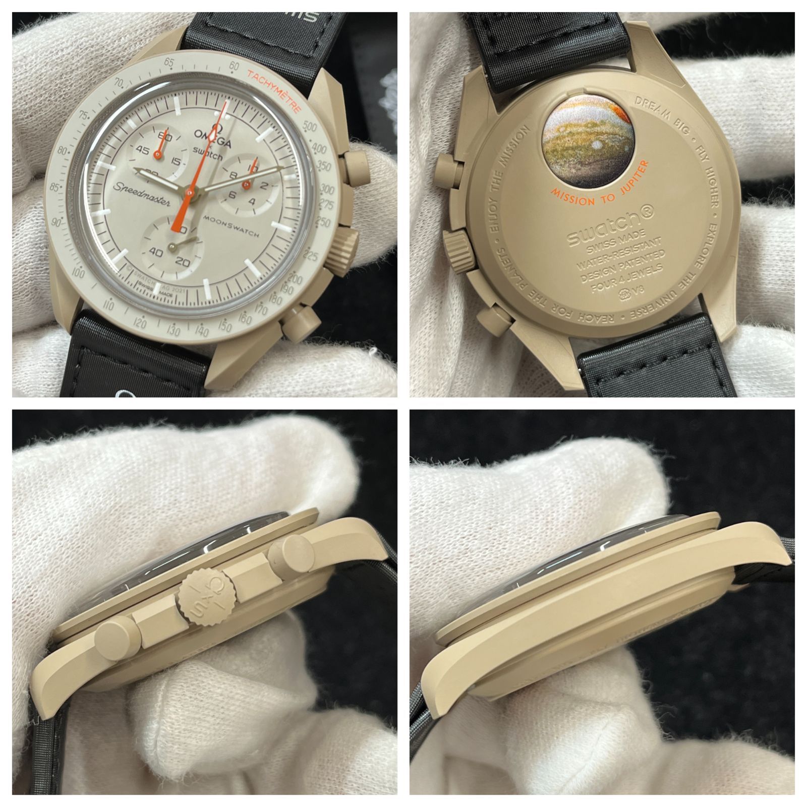 未使用品】SWATCH S033C100/MISSION TO JUPITER/腕時計