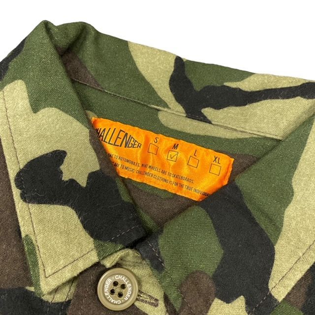 CHALLENGER 22SS CAMOUFLAGE FLANNEL SHIRT - メルカリ