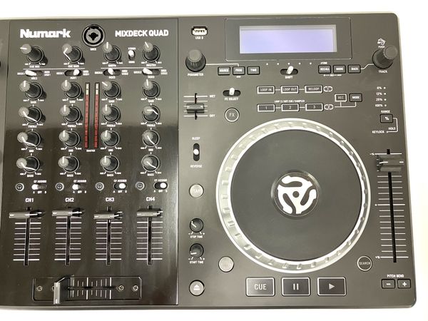 動作保証】Numark MIXDECK QUAD 4Ch ユニバーサル DJシステム 中古