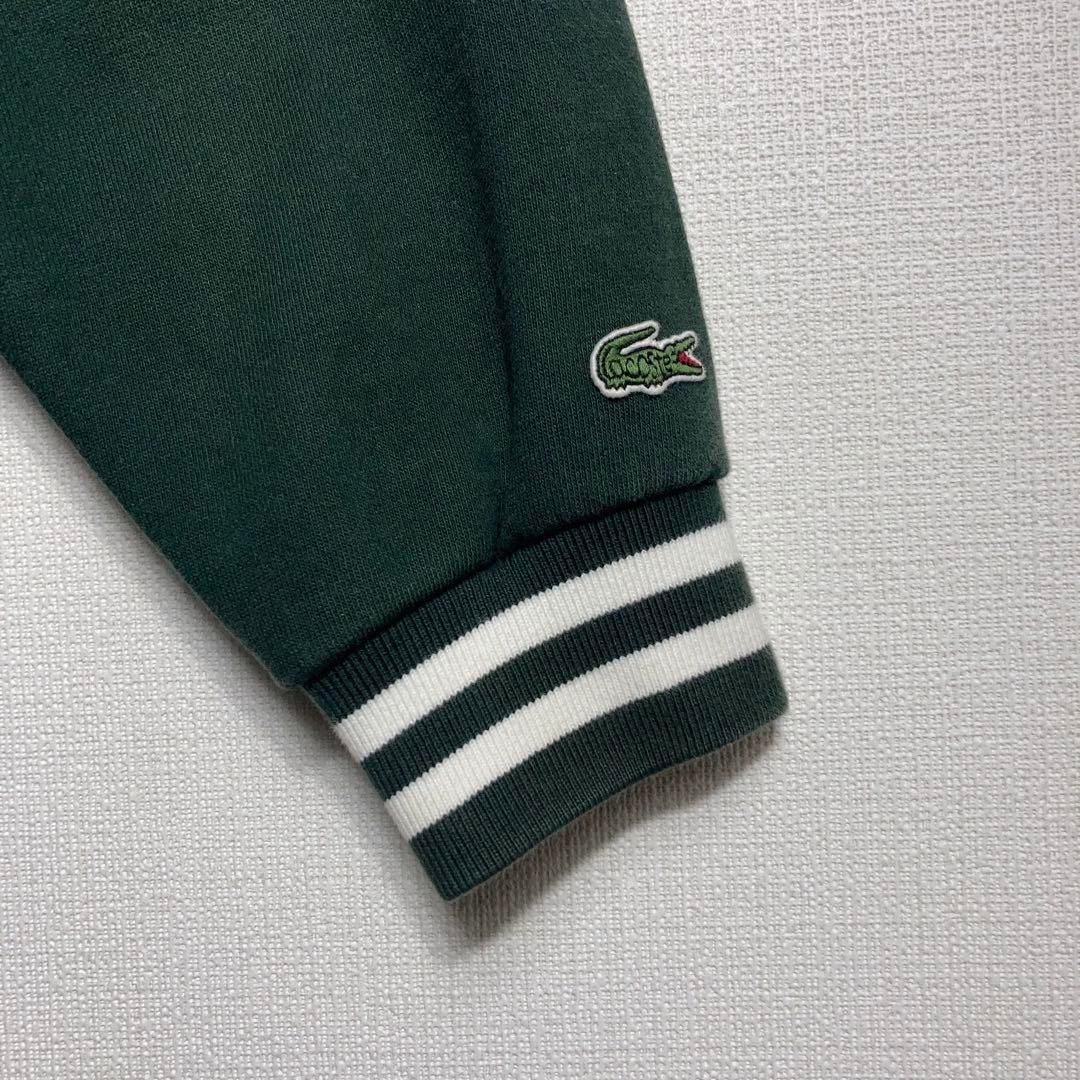 ラコステ LACOSTE ワンポイントロゴ ワッペン スタジャン M ポイントタップ