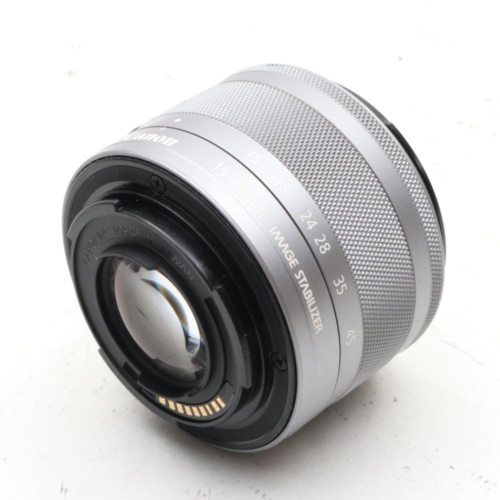 中古】(非常に良い)Canon 標準ズームレンズ EF-M15-45mm F3.5-6.3IS STM( 