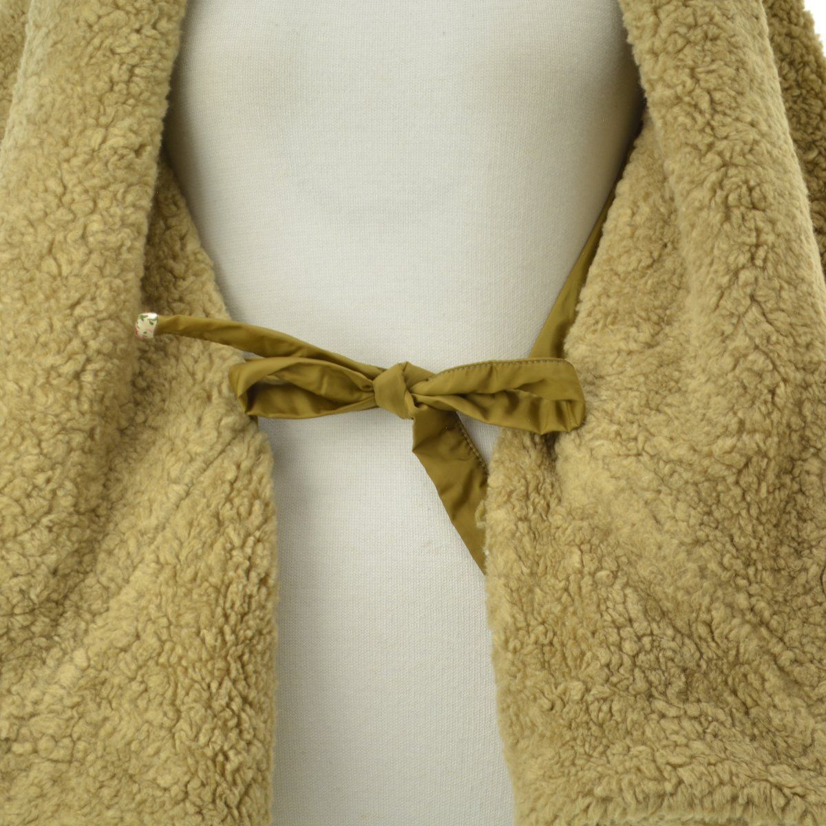 45rpm/45R】5111026 ボア×ナイロンのボレロフリースジャケット - メルカリ