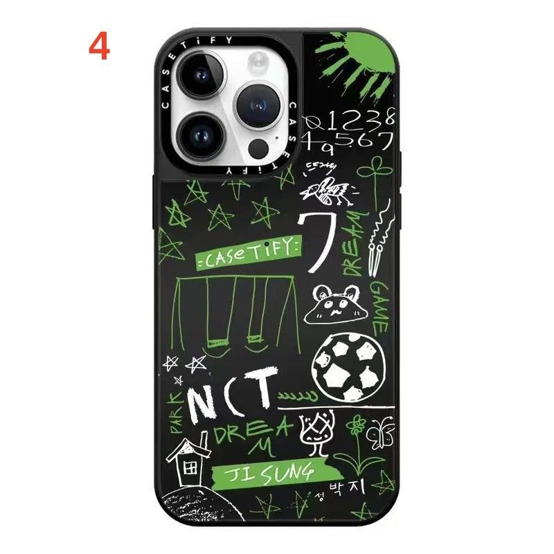 ミラー  iPhoneケース  CASETiFY×NCT DREAM スマホケース  耐衝撃iPhone12 iPhone15 iPhone14 iPhone15 pro Max 多機種対応 ファッション  プレゼント