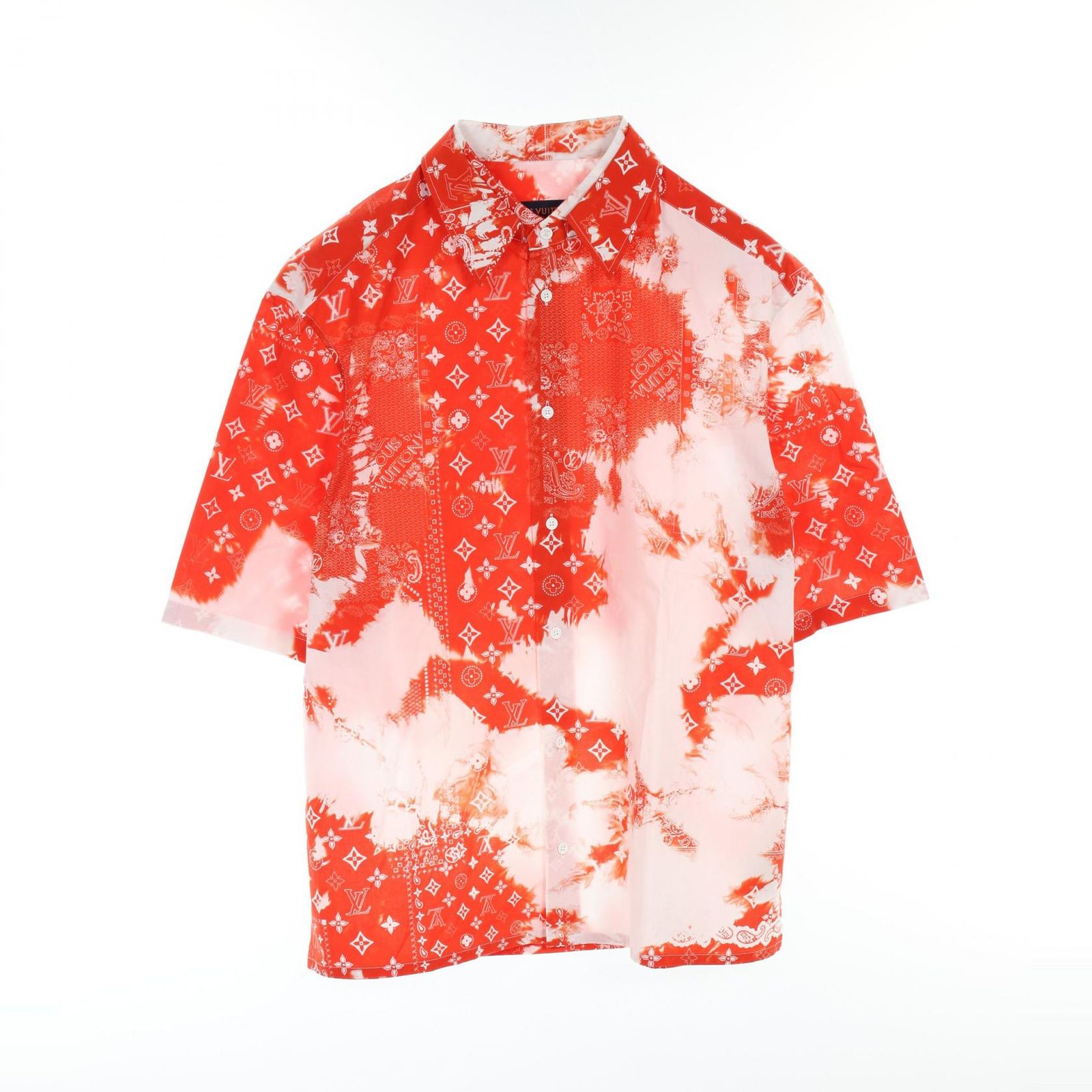 ルイ ヴィトン LOUIS VUITTON その他トップス モノグラムバンダナ RM222M NW0 HNS07X コットン シャツ メンズ Used A