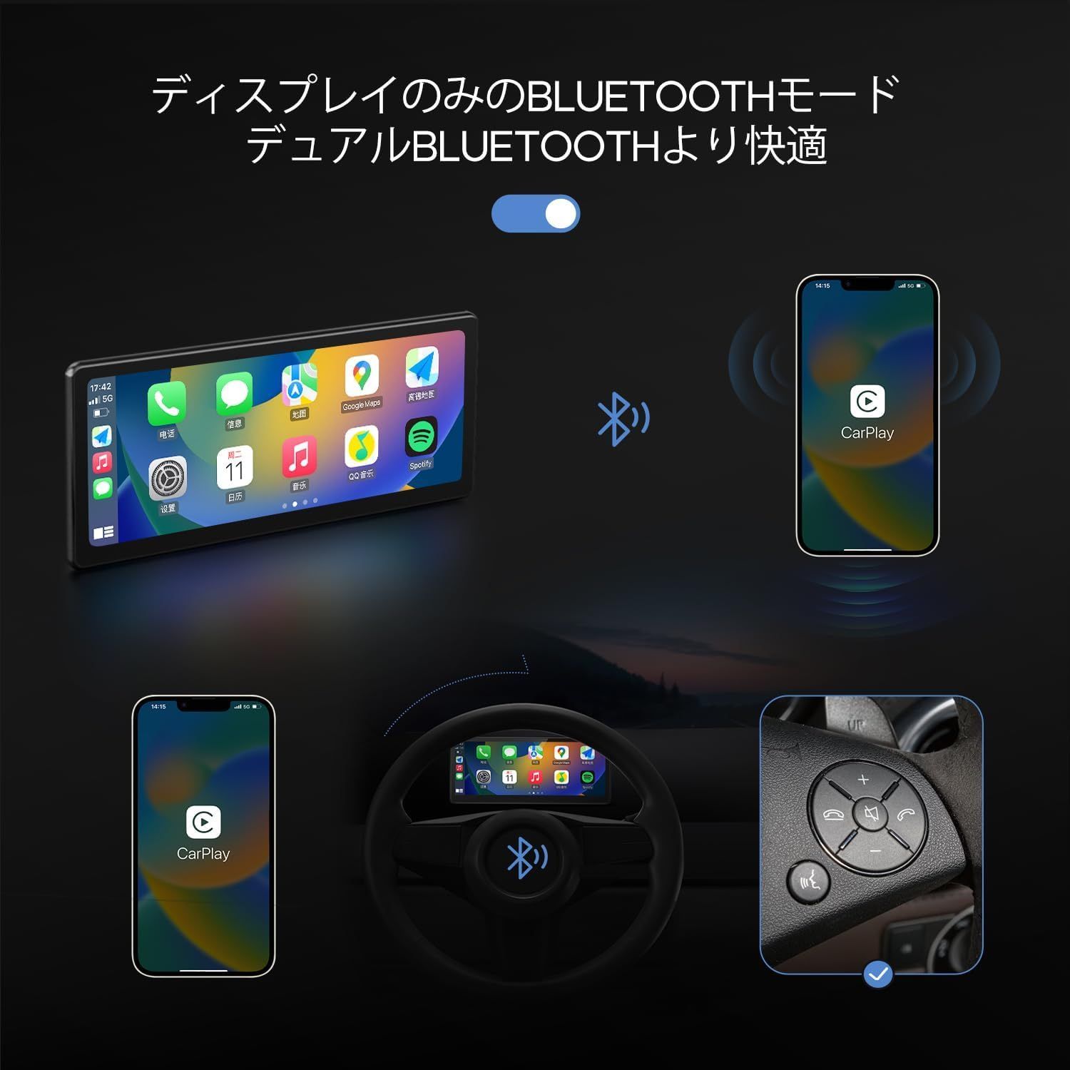 720 IPSタッチスクリーン
