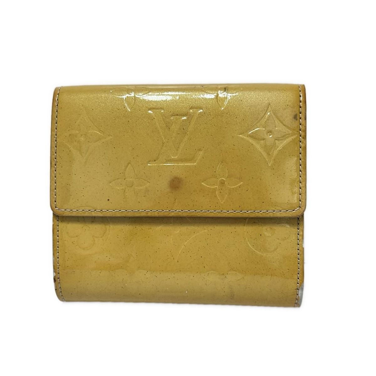 数量限定価格!! LOUIS モノグラムヴェルニ Wホック財布 VUITTON(ルイヴィトン) 小物
