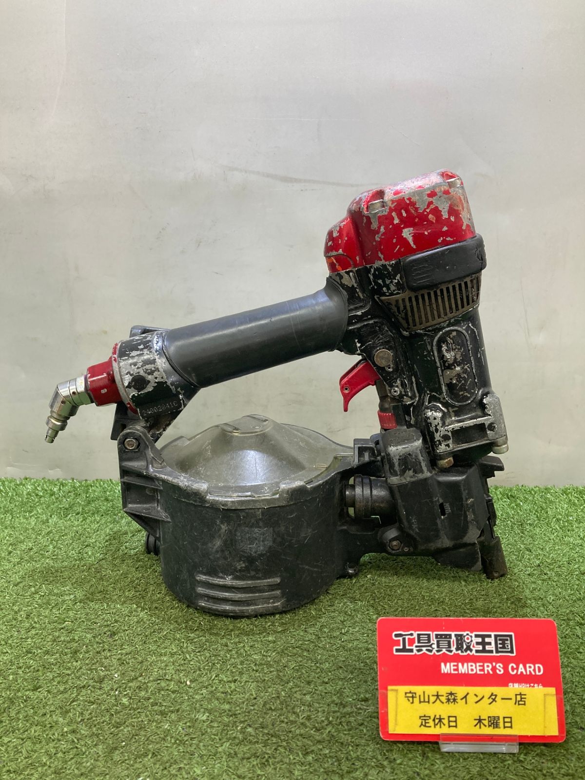 0921 MAX マックス 型番不明 65㎜高圧 釘打機 ITCTUOKNZBF8