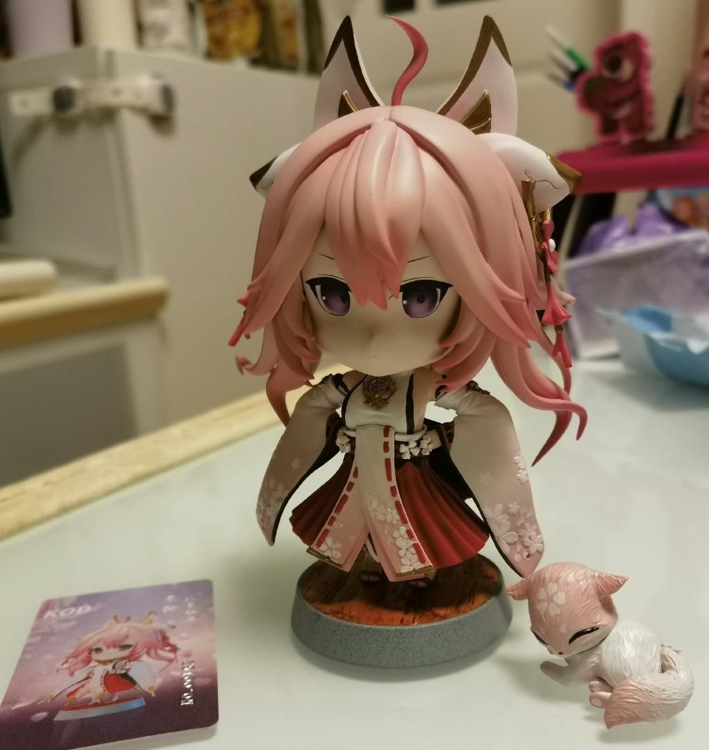 八重神子　ガレージキット（再販なし）　ワンフェス Amazon | 八重神子 フィギュア 原神 miHoYo やえみこ 塗装済み