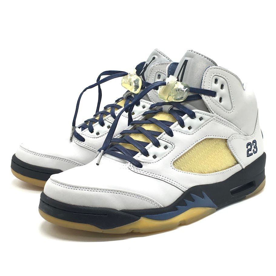 【倉吉店】 中古 NIKE | ナイキ スニーカー WMNS AIR JORDAN 5 PHOTON DUST FZ5758-004 27.5cm 【126】